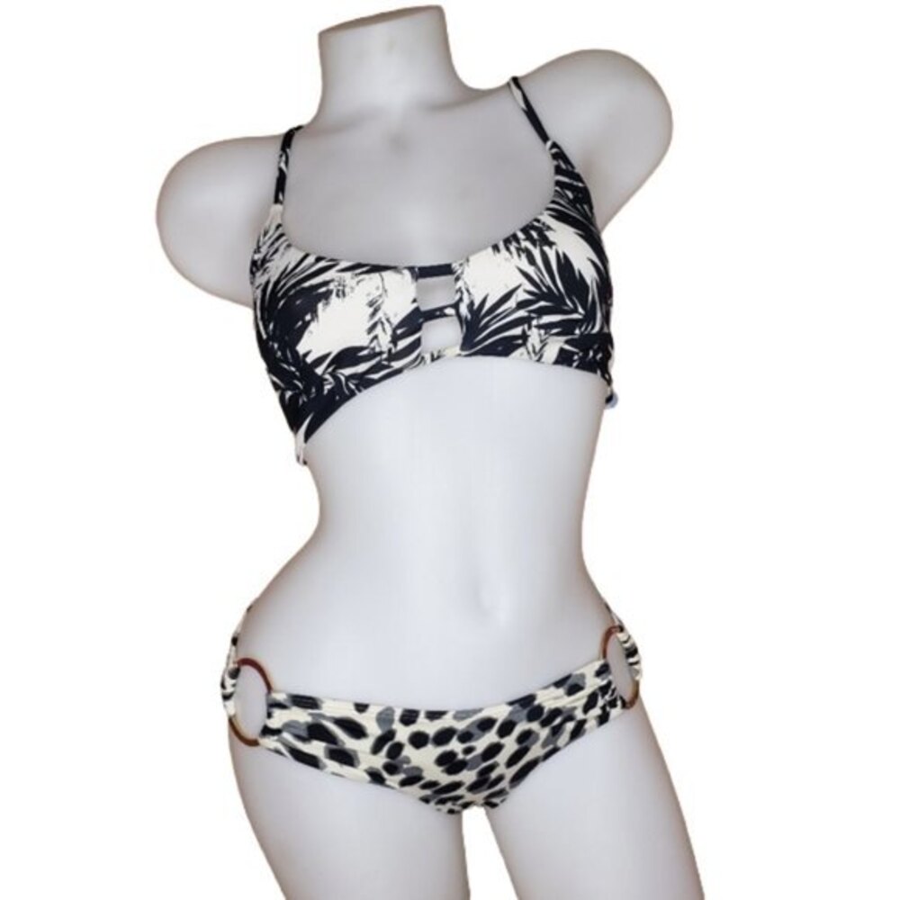 Victoria's Secret Leopard Tropical Bikini Size S